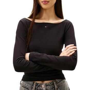 Tommy Hilfiger Camiseta manga larga Tjw Slim S Flag para mujer