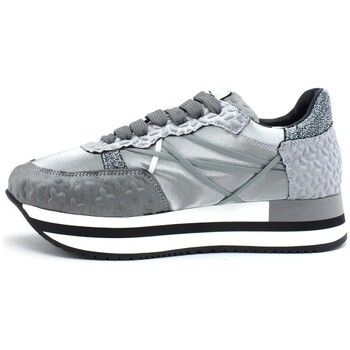 L4k3 Deportivas Moda LAKE Mr. Big Cross R Sneaker Silver C05-CRO para mujer