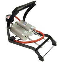 de-luxe twin cylinderfoot pumps gs tuv with 270 gauge