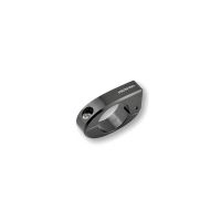 soporte abrazadera manillar highsider 22mm negro mate