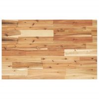 encimera tocador bano madera acacia acabado aceite 100x50x2 cm vidaxl