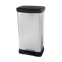 curver decobin papelera rectangular 50 litros