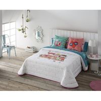 colcha bouti modelo selfie jvr 205x270 para cama 105 cm