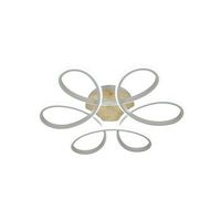 plafon led 130w 14300lm 3000-6500k 61cm blancohaya regulable serie bandeira