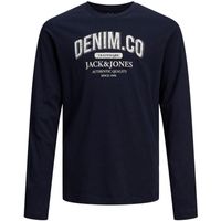 jack  jones camiseta manga larga 12212313 jjejeans tee ls o-neck noos 2223 jnr navy blazer para nino