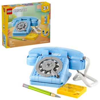 LEGO LEGO Creator 3en1 Teléfono Retro 31174 – 383 Piezas