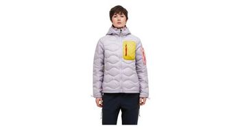 Chaqueta acolchada peak performance helium utility down hood violet mujer