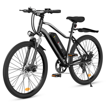 Bicicleta Eléctrica Urbana Iscooter Eb3, 36 V 10,4 Ah, Autonomía 75-100 Km, Negra.