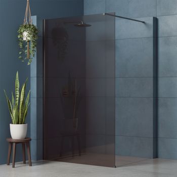Pared De La Ducha Rea Flexi Brown Titanium 110