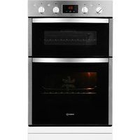 indesit aria ddd5340cix electric double oven - stainless steel stainless steel
