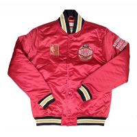 chaqueta mitchell and ness all star conferencia oeste nba heavyweight satin jacket