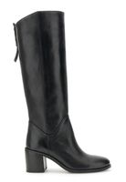 botas de piel con adorno trasero black 41