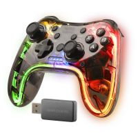 mars gaming mgp-24 mando inalambrico 24ghz neon rgb para pcps3ps4x360macandroid