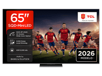 tv sqd-mini led 65 - tcl 65c8l uhd 4k 5000 nits google tv dolby vision  atmos audio by bang olufsen 144hz dvb-t2 negro