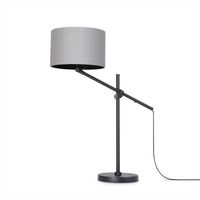lampara de mesa tony gris