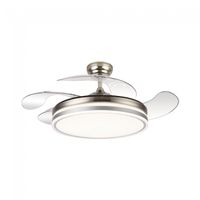 ventilador led con aspas plegables calima cct 72w