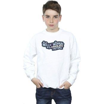Willy Wonka Jersey Chocolate Factory Logo para niño