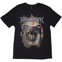 megadeth camiseta youthanasia ripped thru para mujer