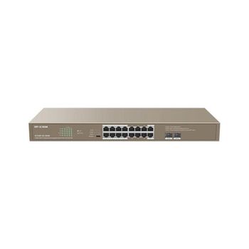 Conmutador IP-Com G1118P-16-250W No administrado Gigabit Ethernet PoE Rack
