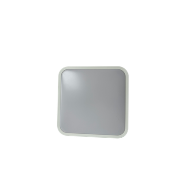 Plafón Led Superficie Hydra Cuadrado 410x410mm 236w 3600lm 3cct + Marco Madera