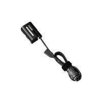 adaptador dc canon dr-e6p negro para camaras r5 mark ii usb-c 10v 6a