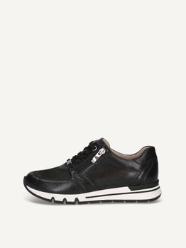 CAPRICE Sneaker, black, made of Leather and synthetic, Size 39