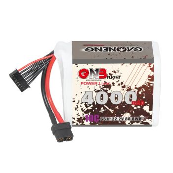 Batería GAONENG GNB 6S 22.2V 4000mAh 10C XT60 de Li-ion fabricada con Li-ion Litio Ion 21700 para drones FPV de largo al