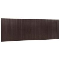 biombo divisor de bambu marron oscuro ancho 600 cm alto 165 cm vidaxl