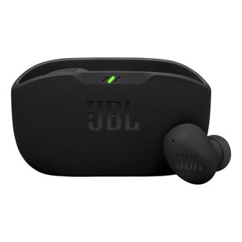 Auriculares JBL Wave Buds 2 inalámbricos Bluetooth con Cancelación de Ruido y micrófono, protección IP54, negros