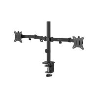 soporte de sobremesa savio um-03 para dos monitores 17-32 pulgadas ajustable