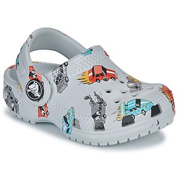 Crocs Zuecos Classic Race Cars Graphic Cg T para niño