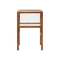 mesa auxiliar  madera natural
