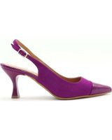 de merissell zapato salon destalonado 2381 morado - morado
