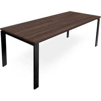 Mesa Marco Abierto. 140x60 Cm. Nogal.