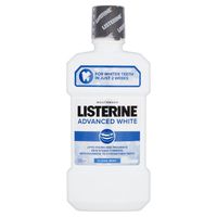 listerine advanced white mouthwash spearmint