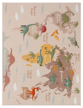 Alfombra infantil Bini beige 160x220 cm