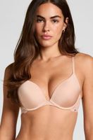 hunkemoller sujetador push-up de aros preformado angie naranja
