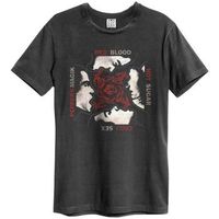 amplified clothing camiseta manga larga blood sugar sex magik para mujer