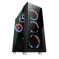 talius valkyria cristal templado usb 30 rgb negro