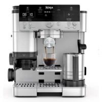 cafetera semi-automatica ninja es601eu 2 l 9 bares con molinillo y espumador