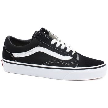 Vans Deportivas Moda Old Skool Sneaker Black White VN000D3HY281 para mujer