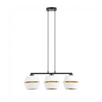 lampara colgante venice blanco 3 luces