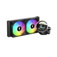 refrigeracion liquida ocypus sigma l24 argb 240 mm led 2 ventiladores pantalla integrada
