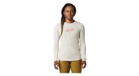 maillot de manga larga para mujer fox ranger dr mid blanco