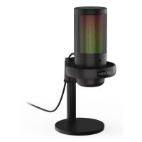 microfono krux epic 1000s usb cardioide con filtro antipop y control por botones