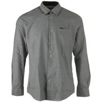barbour camisa manga larga turner tailored houndstooth shirt para hombre