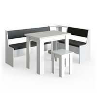 conjunto con banco esquinero roman 180 x 120 cm con mesa vicco