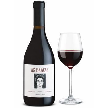 Vino Tinto As Bravas Garnacha De Altura 75 Cl 12,1 %