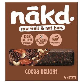 Nakd Cocoa Delight Bar 4 Pack