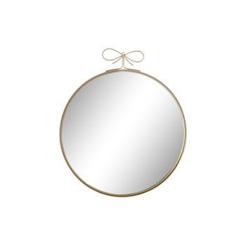 Espejo Hierro Cristal 60x2,5x70 Dorado